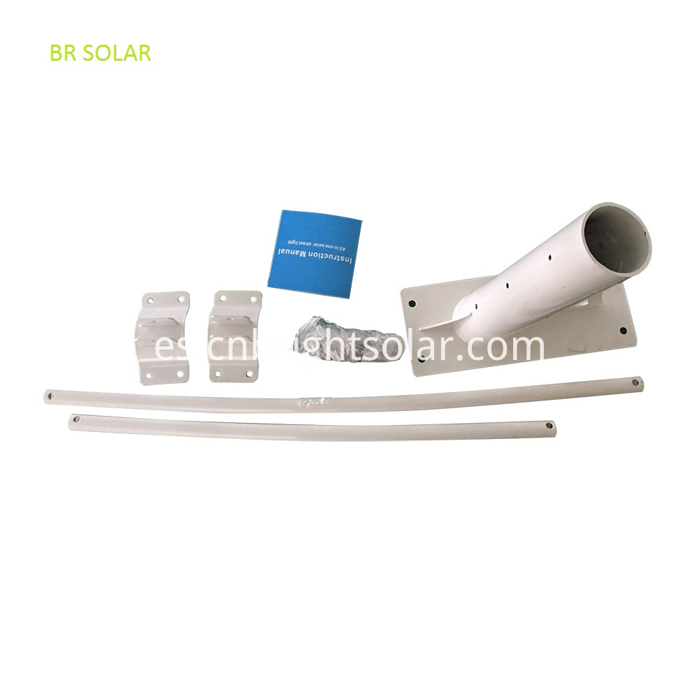 Luz de calle solar integrada de 80W 80W Integrated Solar Street Light